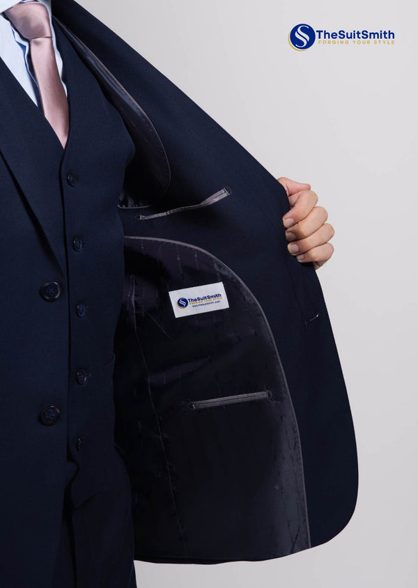 Step N Style 3 Piece Suit (Navy Blue)