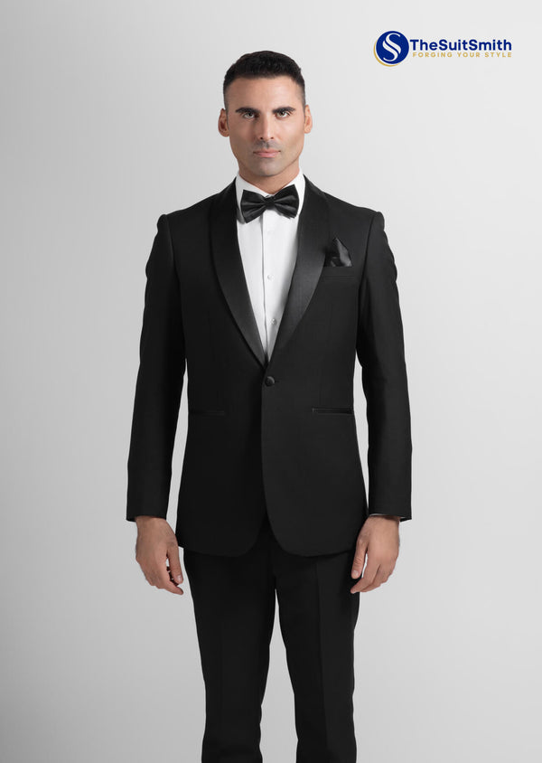 Step N Style Black Bow Tie