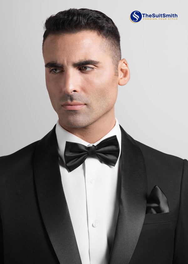 Step N Style Black Bow Tie
