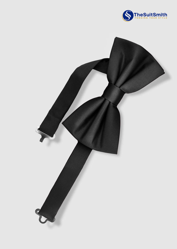 step n style Black Bow Tie