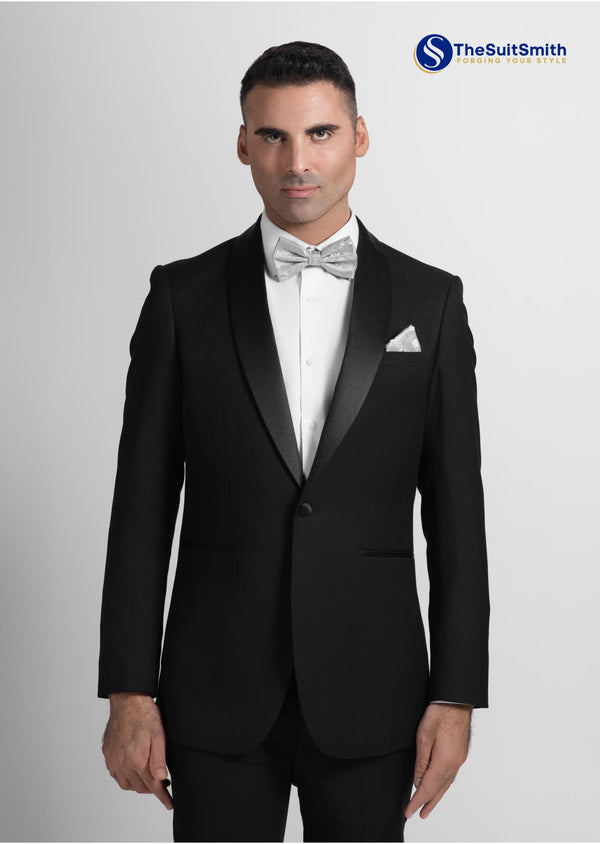 Step N Style Grey Designer Bow Tie