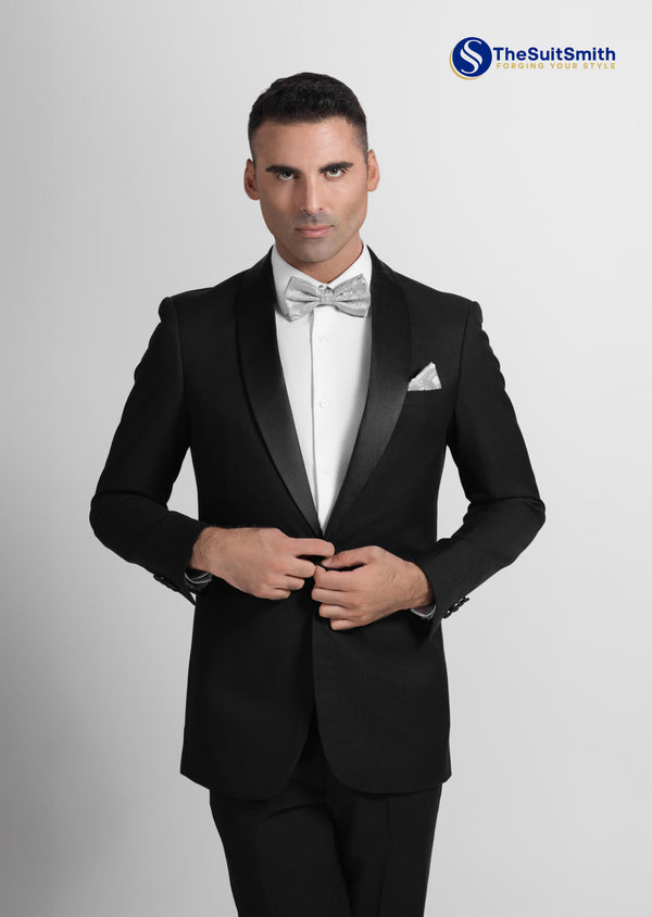 Step N Style Grey Designer Bow Tie