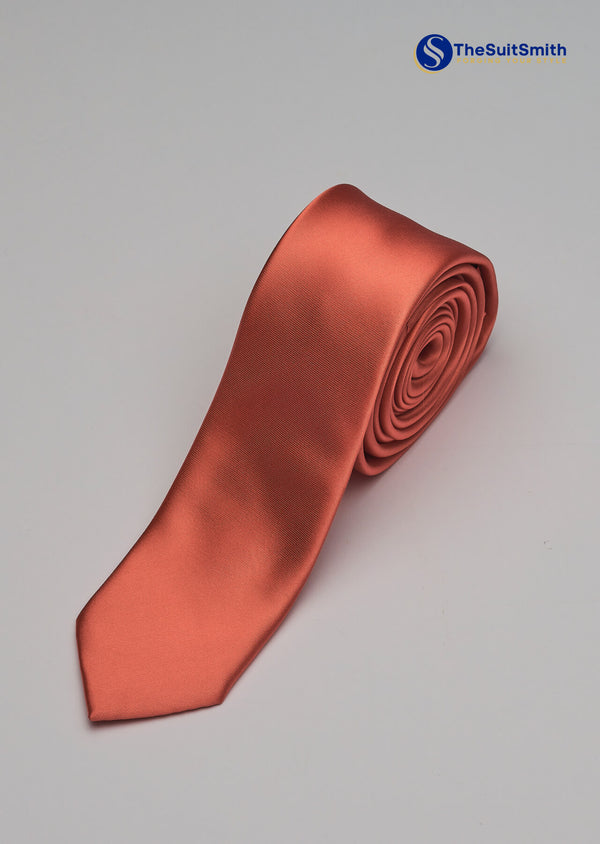 step n style Orangish Tie