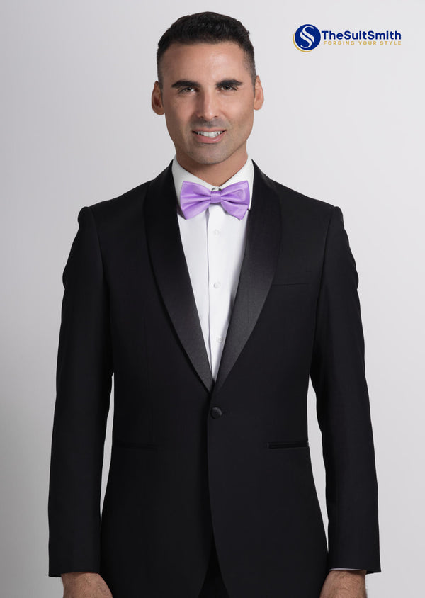 Step N Style Purple Bow Tie