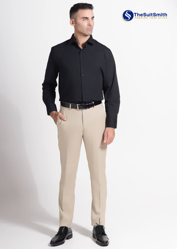 Step N Style Trousers (Beige)