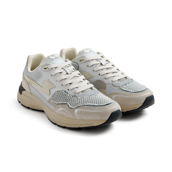 Stepney Workers Club AMIEL II S-STRIKE MESH OVERLAY SILVER GREY