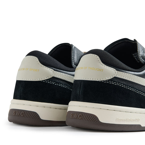 Stepney Workers Club CASSON S-STRIKE LEATHER SUEDE BLACK