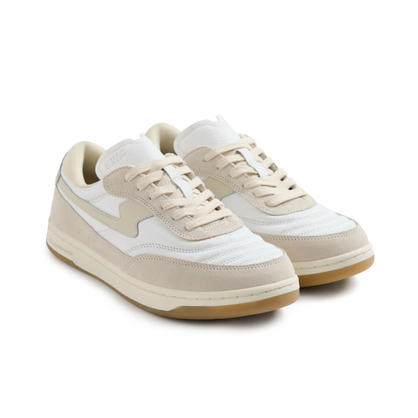 Stepney Workers Club CASSON S-STRIKE LEATHER SUEDE WHITE