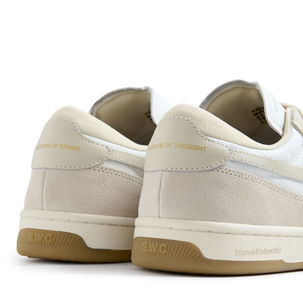 Stepney Workers Club CASSON S-STRIKE LEATHER SUEDE WHITE