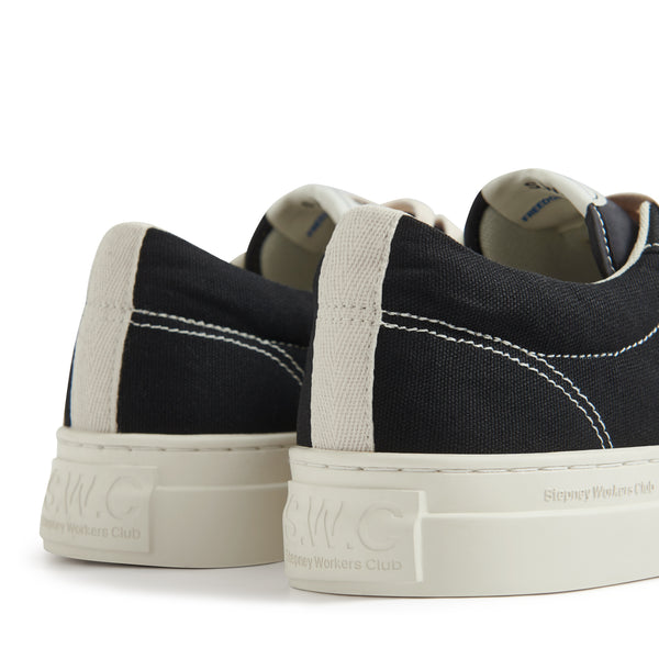Stepney Workers Club DELLOW CANVAS BLACK *ONLINE EXCLUSIVE*