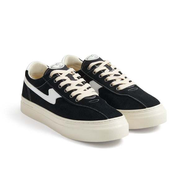 Stepney Workers Club DELLOW S-STRIKE CUP SUEDE BLACK-WHITE