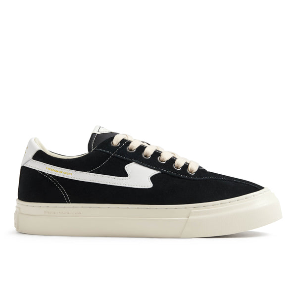 stepney workers club DELLOW S-STRIKE CUP SUEDE BLACK-WHITE