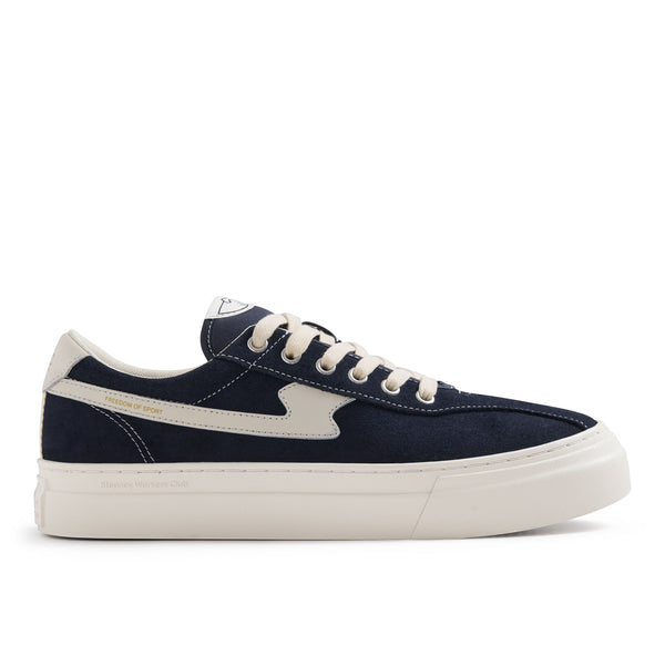 stepney workers club DELLOW S-STRIKE CUP SUEDE NAVY