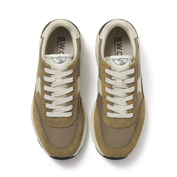 Stepney Workers Club OSIER S-STRIKE SUEDE MIX DESERT