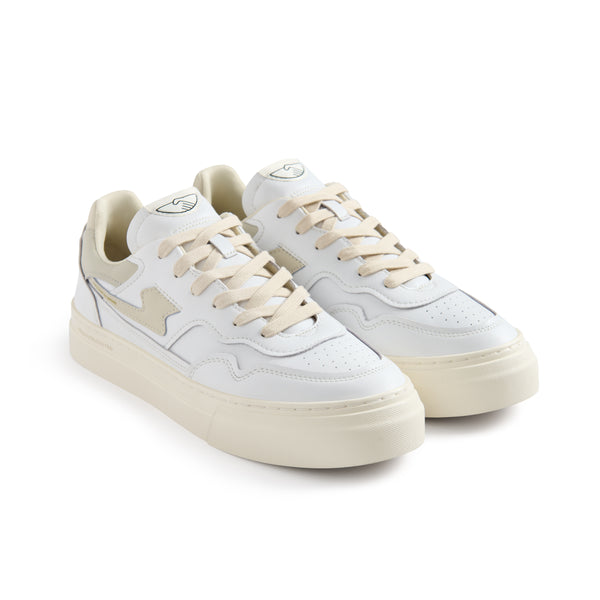 Stepney Workers Club PEARL II S-STRIKE LEATHER WHITE