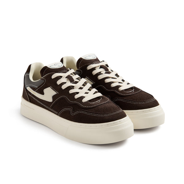 Stepney Workers Club PEARL II S-STRIKE SUEDE DK BROWN
