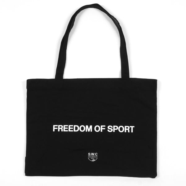 stepney workers club FOSFOT TOTE BAG - BLACK