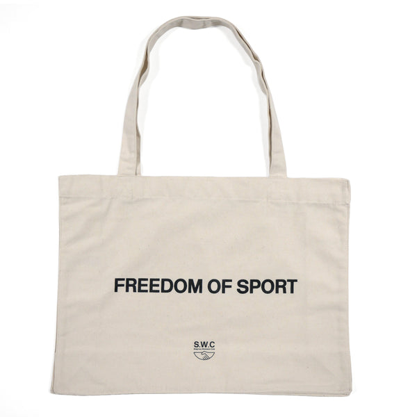 Stepney Workers Club FOSFOT TOTE BAG - ECRU
