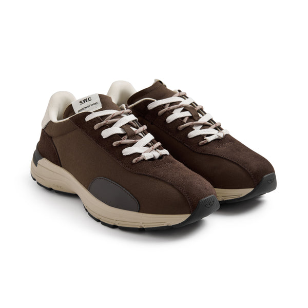 Stepney Workers Club LEGION SUEDE TWILL DK BROWN