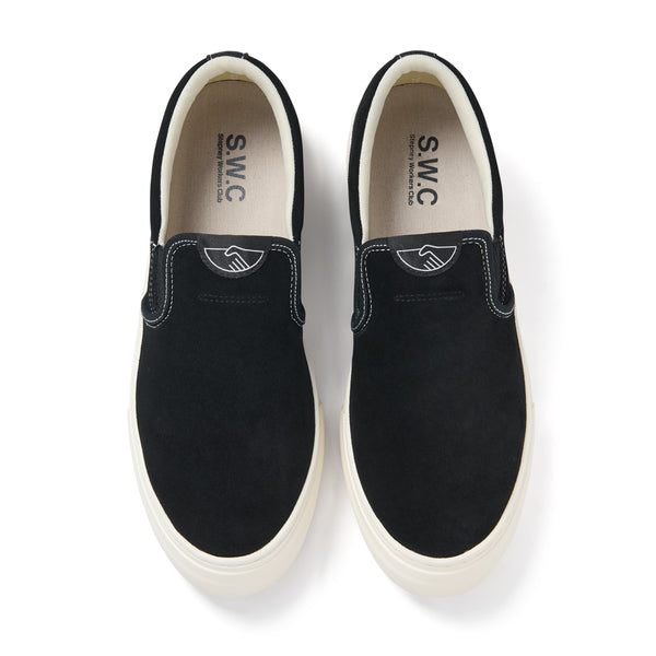 Stepney Workers Club LISTER CUP SUEDE BLACK