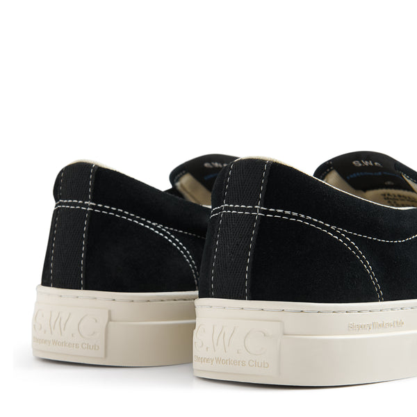 Stepney Workers Club LISTER CUP SUEDE BLACK