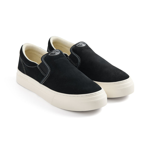 Stepney Workers Club LISTER CUP SUEDE BLACK