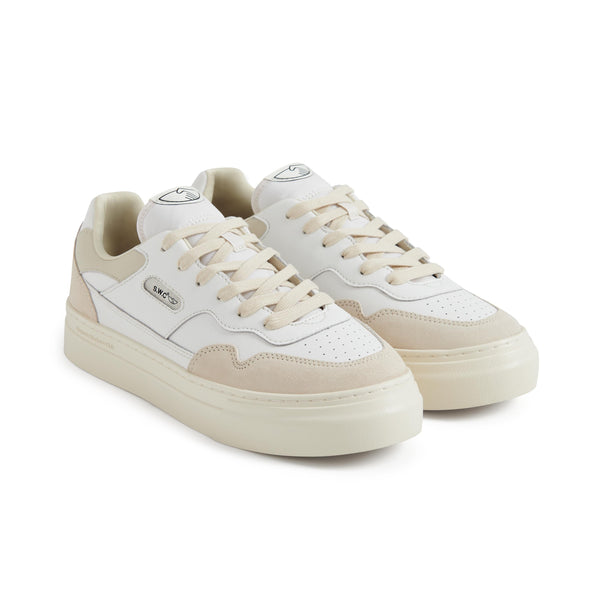 Stepney Workers Club PEARL LEATHER SPRING WHITE