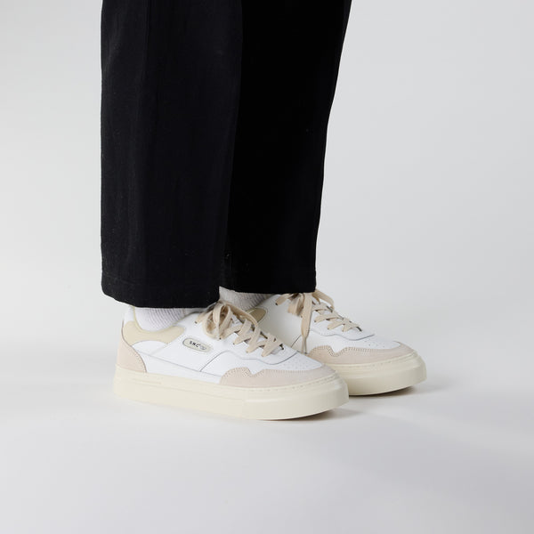 Stepney Workers Club PEARL LEATHER SPRING WHITE