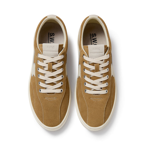 Stepney Workers Club SURMA S-STRIKE SUEDE CAMEL