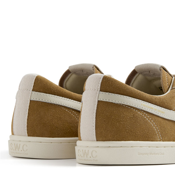 Stepney Workers Club SURMA S-STRIKE SUEDE CAMEL