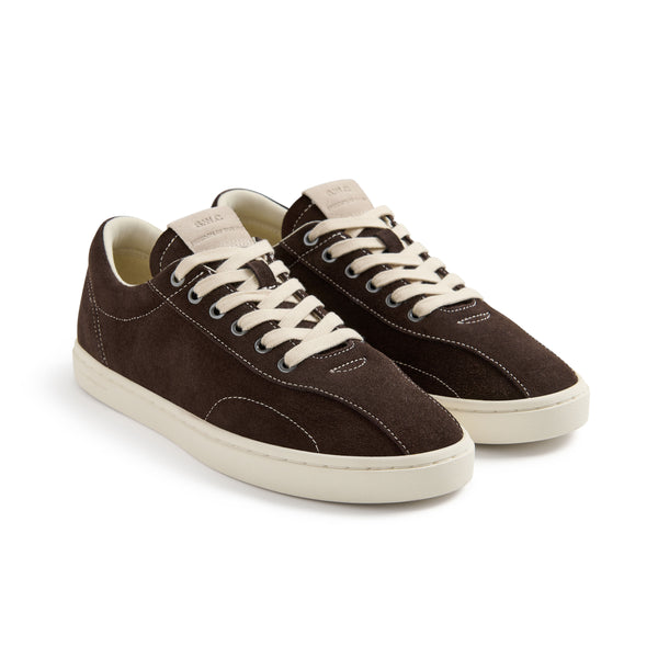 Stepney Workers Club SURMA SUEDE DK BROWN