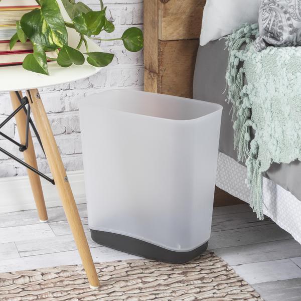 Sterilite 1039 – 3.3 Gal. Rectangular Slim Wastebasket