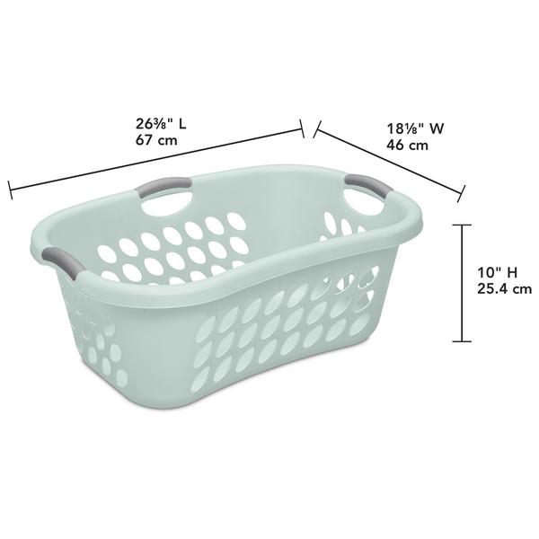 Sterilite 1210 – 1.25 Bushel Ultra™ HipHold Laundry Basket