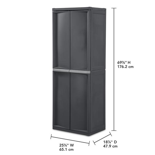 sterilite 0142 – 4 Shelf Cabinet