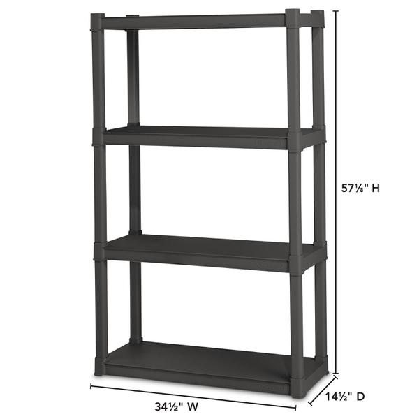 Sterilite 0164 – 4 Shelf Unit