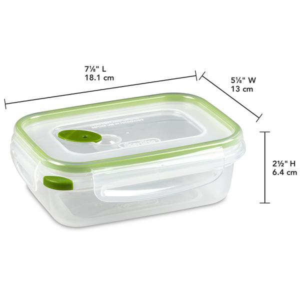 Sterilite 0311 – Ultra•Seal™ 3.1 Cup Rectangle