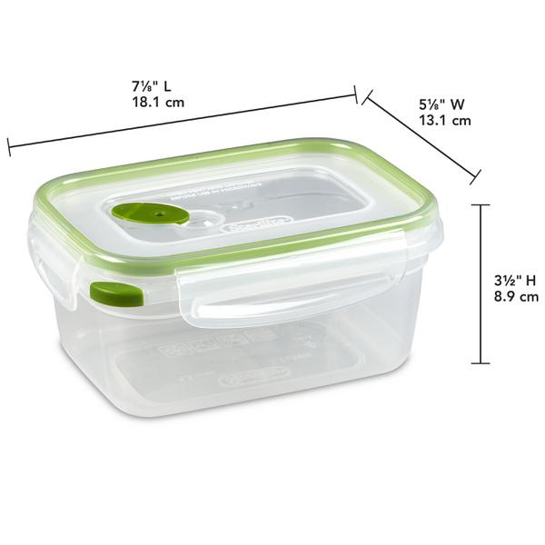 Sterilite 0312 – Ultra•Seal™ 4.5 Cup Rectangle