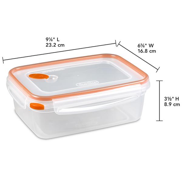 Sterilite 0322 – Ultra•Seal™ 8.3 Cup Rectangle