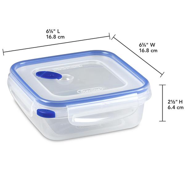 Sterilite 0331 – Ultra•Seal™ 4.0 Cup Square