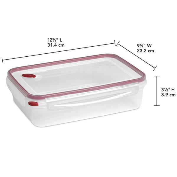 Sterilite 0342 – Ultra•Seal™ 16.0 Cup Rectangle