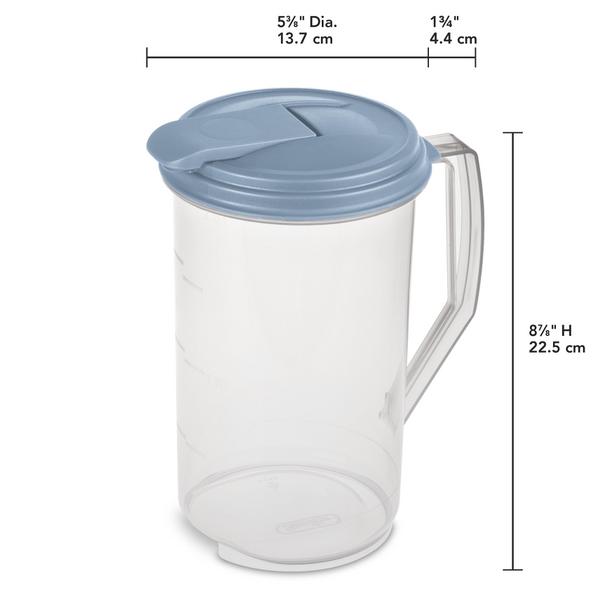 Sterilite 0486 – 2 Quart Round Pitcher