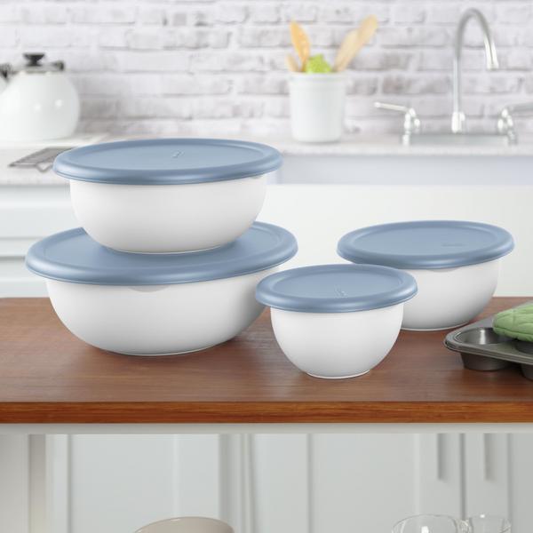 Sterilite 0747 – 8 Piece Covered Bowl Set