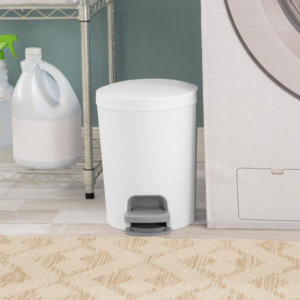 Sterilite 1009 – 1.6 Gal. StepOn Wastebasket