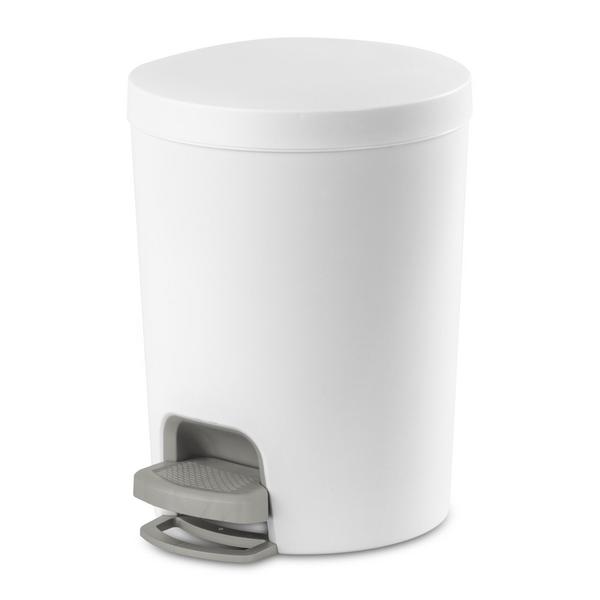 sterilite 1009 – 1.6 Gal. StepOn Wastebasket