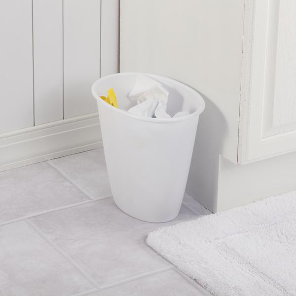 Sterilite 1011 – 1.5 Gal. Oval Vanity Wastebasket