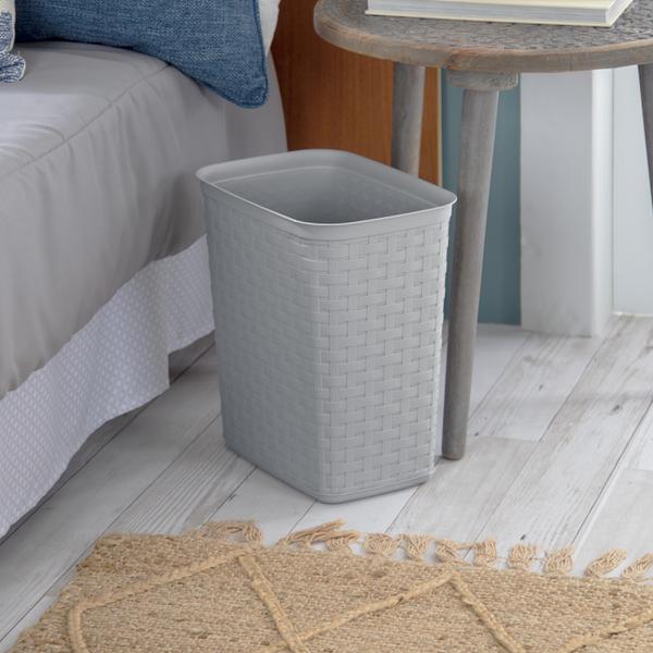 Sterilite 1034 – 3.4 Gal. Weave Wastebasket