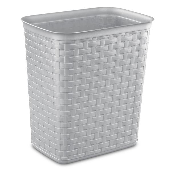 sterilite 1034 – 3.4 Gal. Weave Wastebasket