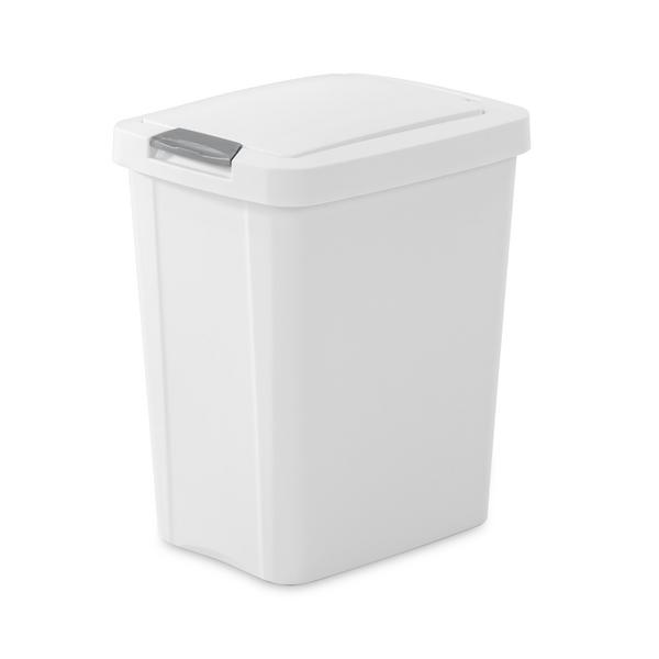 sterilite 1043 – 7.5 Gal. TouchTop™ Wastebasket