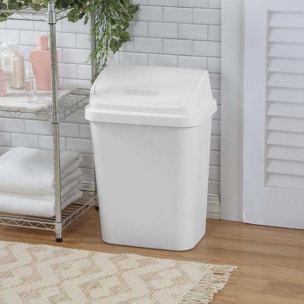 Sterilite 1066 – 7.8 Gal SwingTop Wastebasket