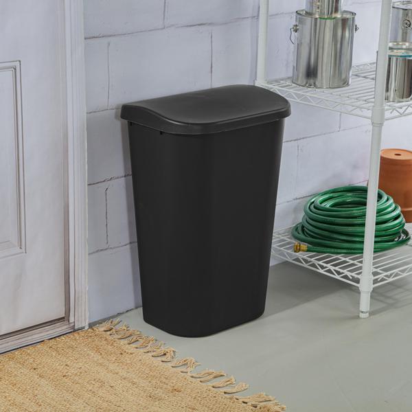Sterilite 1075 – 11.3 Gal. Lift Top Wastebasket
